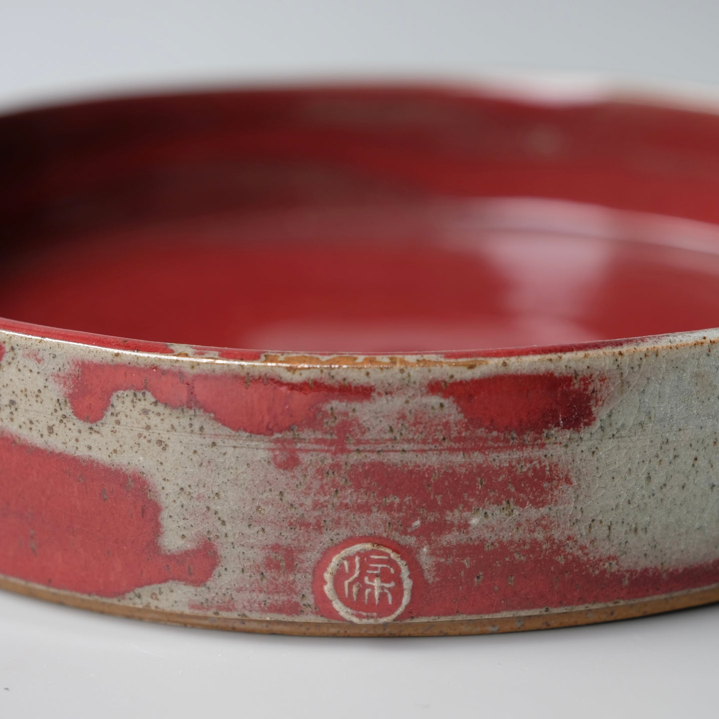 Ikebana Platter - Red